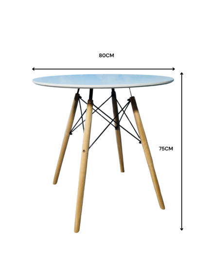 Mid-Century Dining Table for 2-4 People