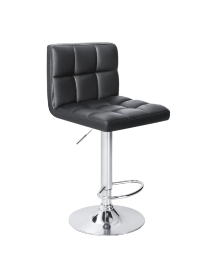 Galaxy Design Adjustable Bar Stools (Black)