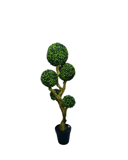 Artificial Boxwood Ball Tree (120cm)